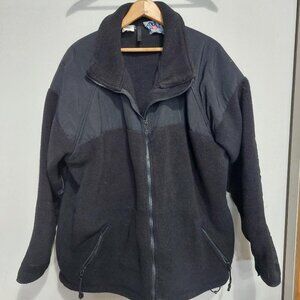 Polartec Fleece Jacket, Made for Military by Peckham, Size Large